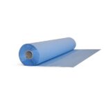 Papel de Camilla Parafinado Gofrado Azul, 6 rollos, Rollo 1,5Kg.