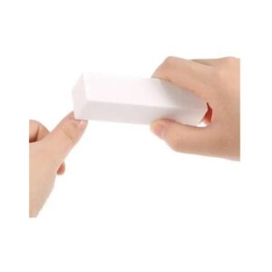 Taco cubo pulidor de uñas de gramaje 80