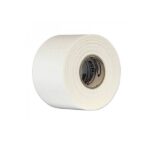 Cinta Strappal de 4cm x 10 metros, adhesiva hipoalergénica e inelástica de color blanco