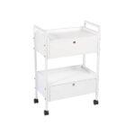 Carrito auxiliar para estética con dos cajones modelo Tau