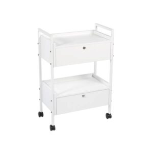 Carrito auxiliar para estética con dos cajones modelo Tau