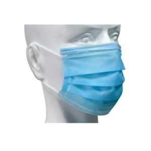 Mascarilla Quirúrgica. Azul CEE 98% en cajas de 50 unidades
