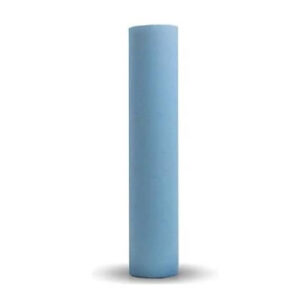 6 Rollos Papel de Camilla sin precorte color Azul y tacto Gofrado