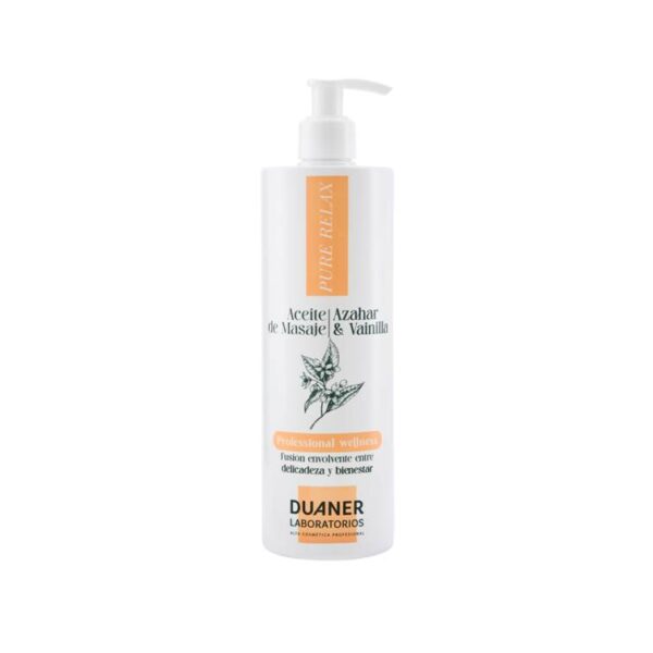 Aceite para Masajes con esencial de Azahar y Vainilla - Dermocel