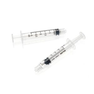 Jeringa con rosca de 3ml. 100 Jeringas
