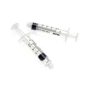 Jeringa con Rosca de 5ml. 100 Jeringas