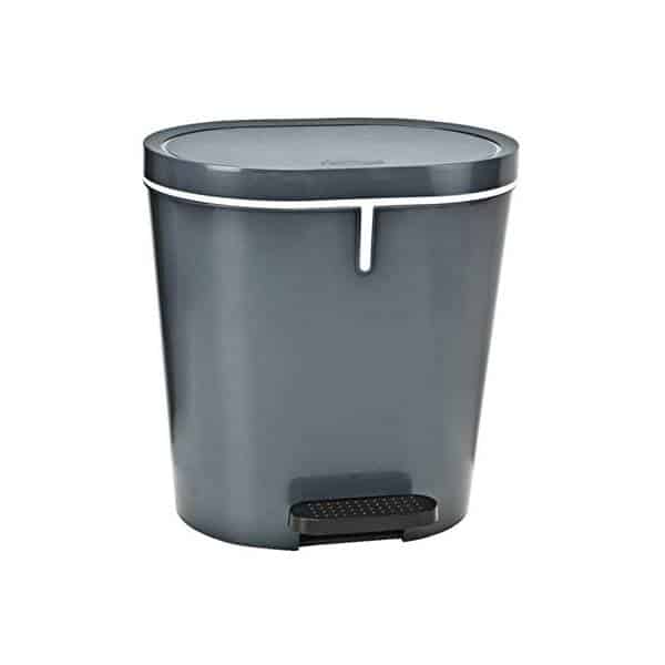 Papelera de baño con Pedal y cubo interior de 9L.