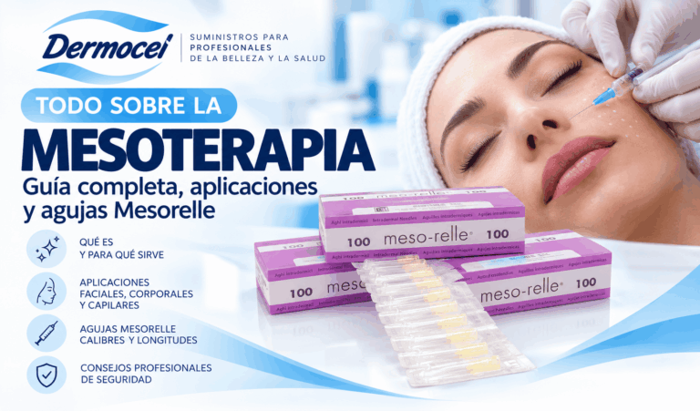 Mesoterapia: Qué es, para que sirve y como elegir las Agujas Adecuadas.